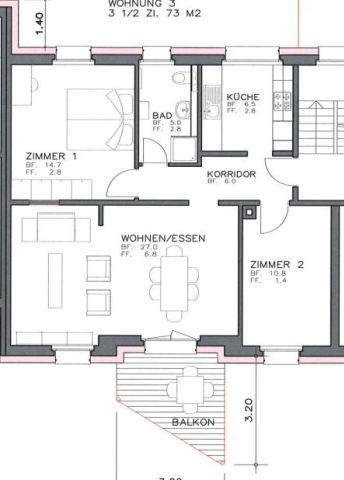Grosszügige Wohnung an RUHIGER Lage - Photo 5