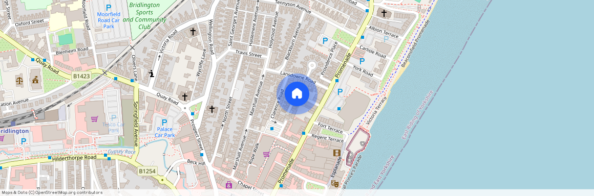 1 Bed First Floor Flat, Westmoreland Grove, Bridlington, YO15 2QF