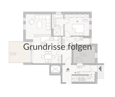 Möblierte 1-Zimmer-Wohnung in Muffendorf, mit großem Balkon und tra... - Photo 1