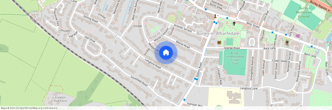 Midgley Road, Burley in Wharfedale, Ilkley, West Yorkshire, LS29