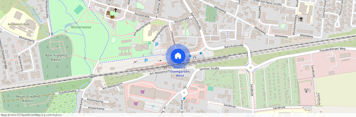 Bahnhofstraße, 18311, Bahnhofstraße    Ribnitz-Damgarten