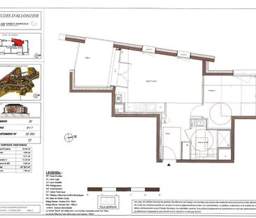 location Appartement T2 DE 47.62m² À ALLONZIER LA CAILLE - Photo 6