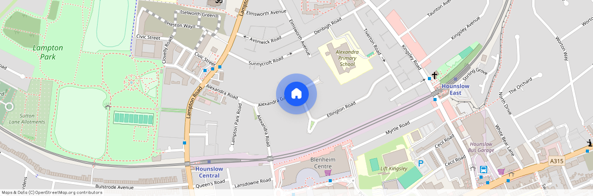 Ellington Road, Hounslow, TW3