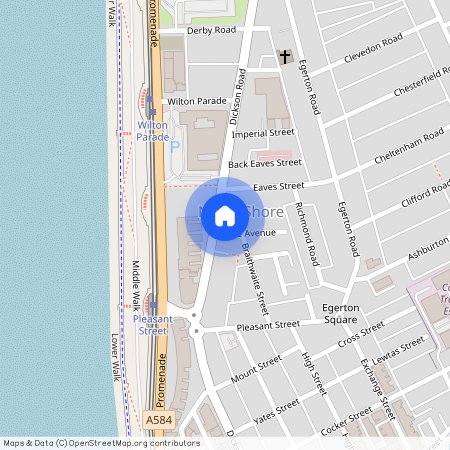 Flat 1 157 Dickson Road Blackpool