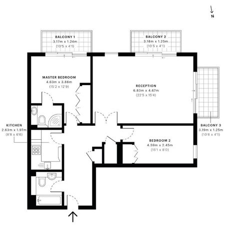 2 Bed Flat, Victoria Wharf, E14 - Photo 5