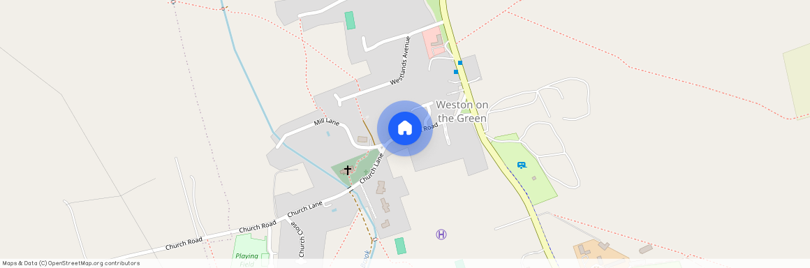 Weston-on-the-Green, Bicester, Oxfordshire, OX25