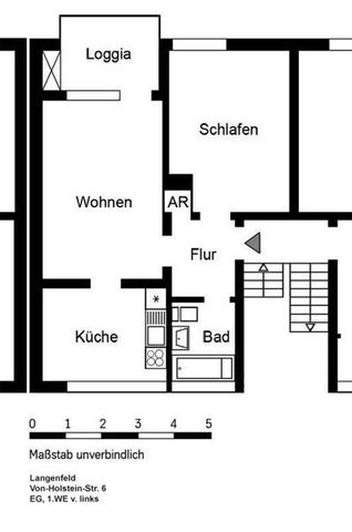 2 Zimmerwohnung mit Balkon in Langenfeld - Photo 4