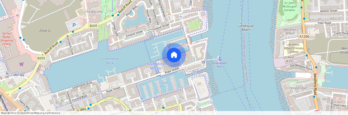 4 Rainbow Quay Surrey Quays SE16 7UF