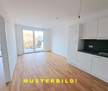 Erstbezug ab 01.10.2025: geförderte 2 Zimmer Wohnung mit großem Bal... - Photo 1