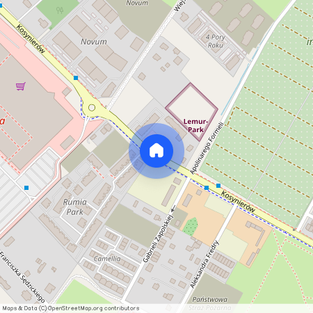 ul. Kosynierów, Rumia, wejherowski, pomorskie