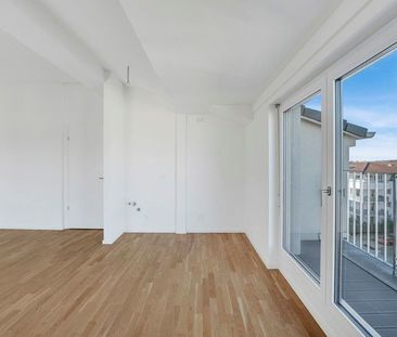 Etwas besonderes: Exklusive Zwei-Zimmer-Neubauwohnung mit Dachterrasse - Foto 2