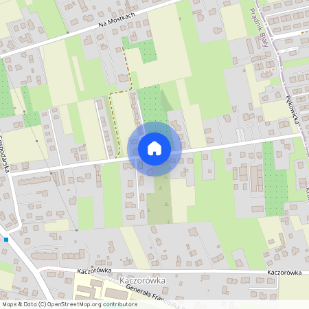 ul. Gryczana, Tonie, Prądnik Biały, Kraków, małopolskie