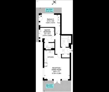 2 Bed Penthouse, Elm Road, HA9 - Photo 5