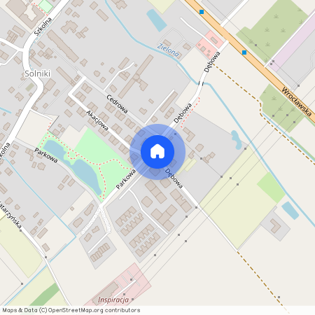 ul. Dębowa, Radwanice, Siechnice, wrocławski, dolnośląskie