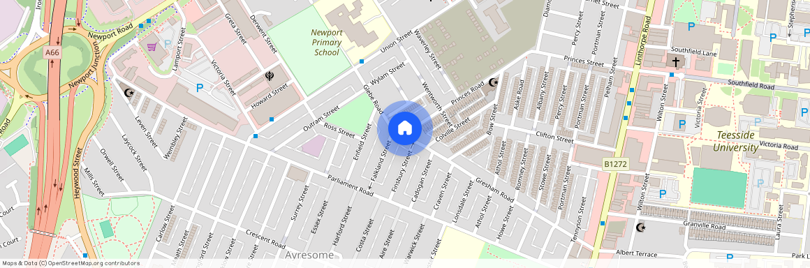 Gresham Road, Middlesbrough TS1