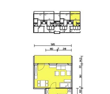 Hier findet jeder seinen Platz: 1-Zimmer-Single-Wohnung (WBS) - Photo 3