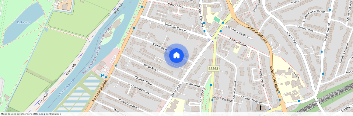 Catherine Road, Surbiton, KT6