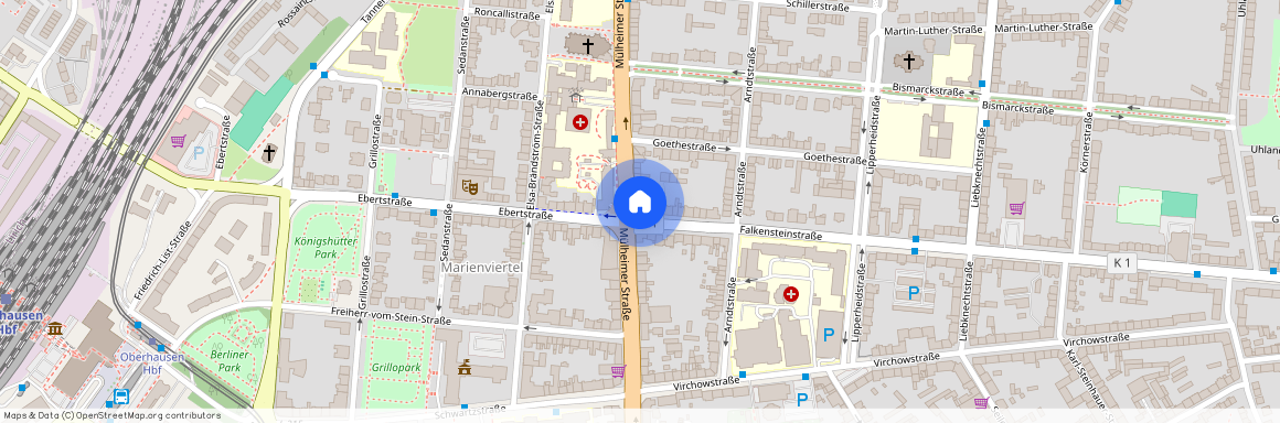 Falkensteinstraße 2-4, 46045 Oberhausen