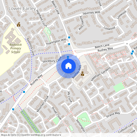 Stockbury Close, Earley, Reading, RG6