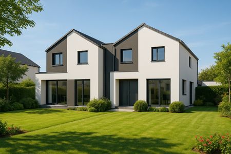 Belle maison mitoyenne avec grand jardin privative à Coppet - Foto 4