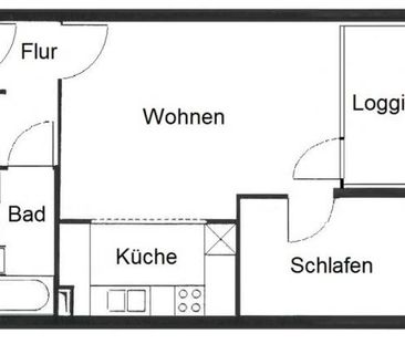 Nur mit WBS mit besonderem Wohnbedarf! 2-Zimmerwohnung in Karow Nord - Photo 3