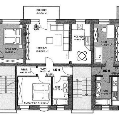 schöne 2 Zimmer Wohnung mit Balkon und EBK - Photo 1