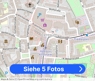 tolle 3-Raum-Wohnung mit Balkon in zentraler Lage von Nordhausen - Foto 1