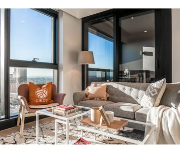 Skyone Fully Furnished 2 bedroom 2bathroom 1 car spot for rent - Photo 1