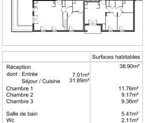 Location Appartement 4 pièces 83m² VIENNE 38200 - Photo 2