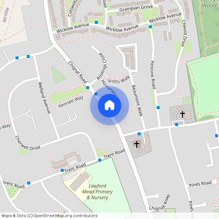 CM1 2HE, Chelmsford