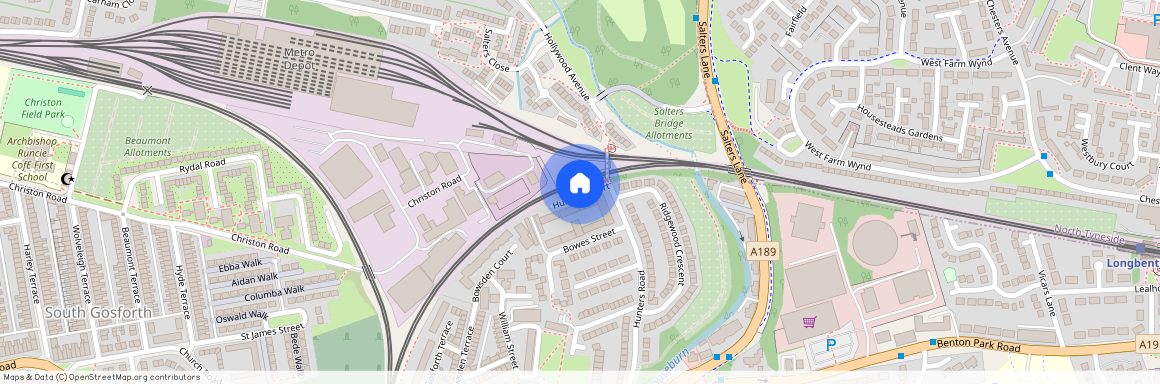 Hunters Court, South Gosforth, Newcastle Upon Tyne