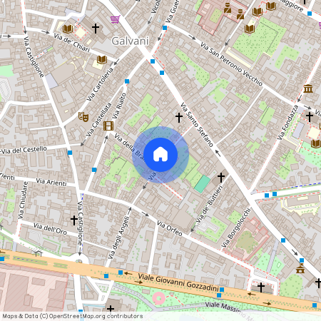 Via de' Coltelli, Bologna, Emilia-Romagna 40124