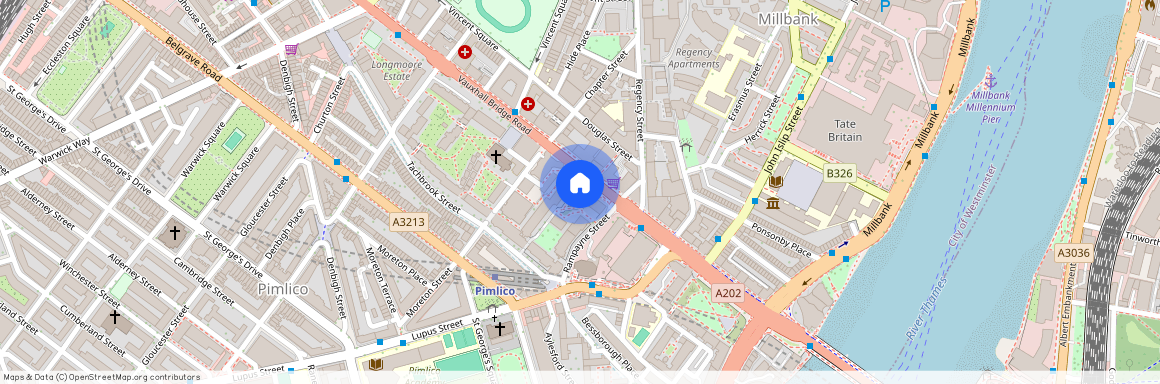 Vauxhall Bridge Road, Pimlico