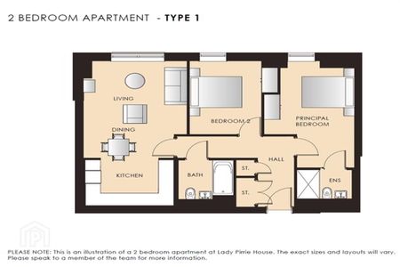 Lady Pirrie House, 2 Bedroom Apartment, 5 Shipwright Way, Titanic Quarter, Belfast, BT3 9FU - Photo 3