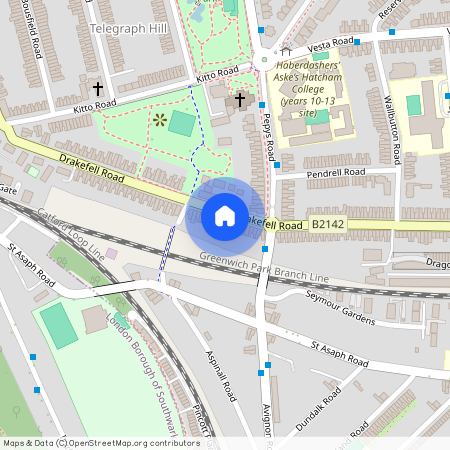Drakefell Road, New Cross, London, SE14