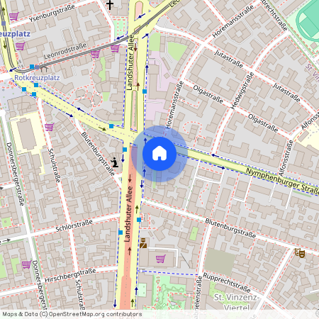 80636 Neuhausen-Nymphenburg - Nymphenburg