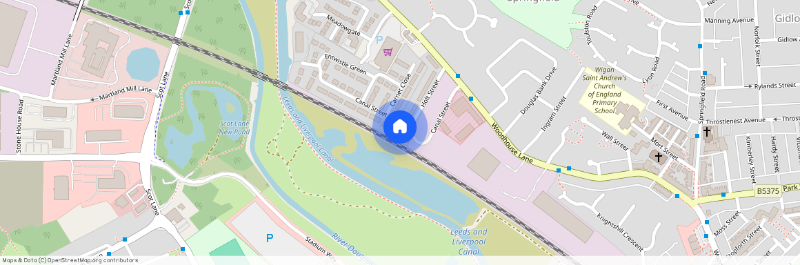 Canal Street, Wigan, WN6