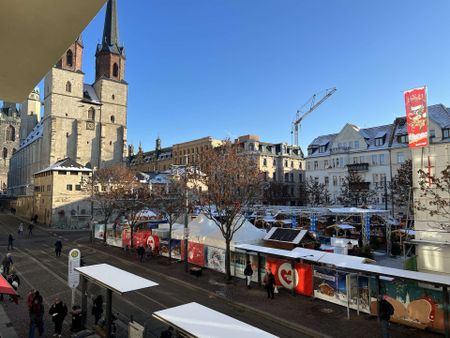 ***DURCHSANIERTE 3 RWG IM ZENTRUM VON HALLE, STUCKLEISTEN, AUFZUG, EINBAUKÜCHE*** WE 1.OG links - Photo 4