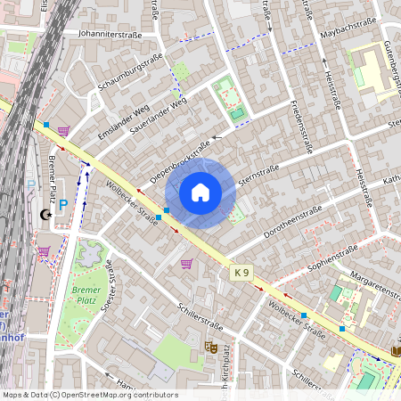 Sternstraße 5, 48145 Münster (Westfalen) - Centrum