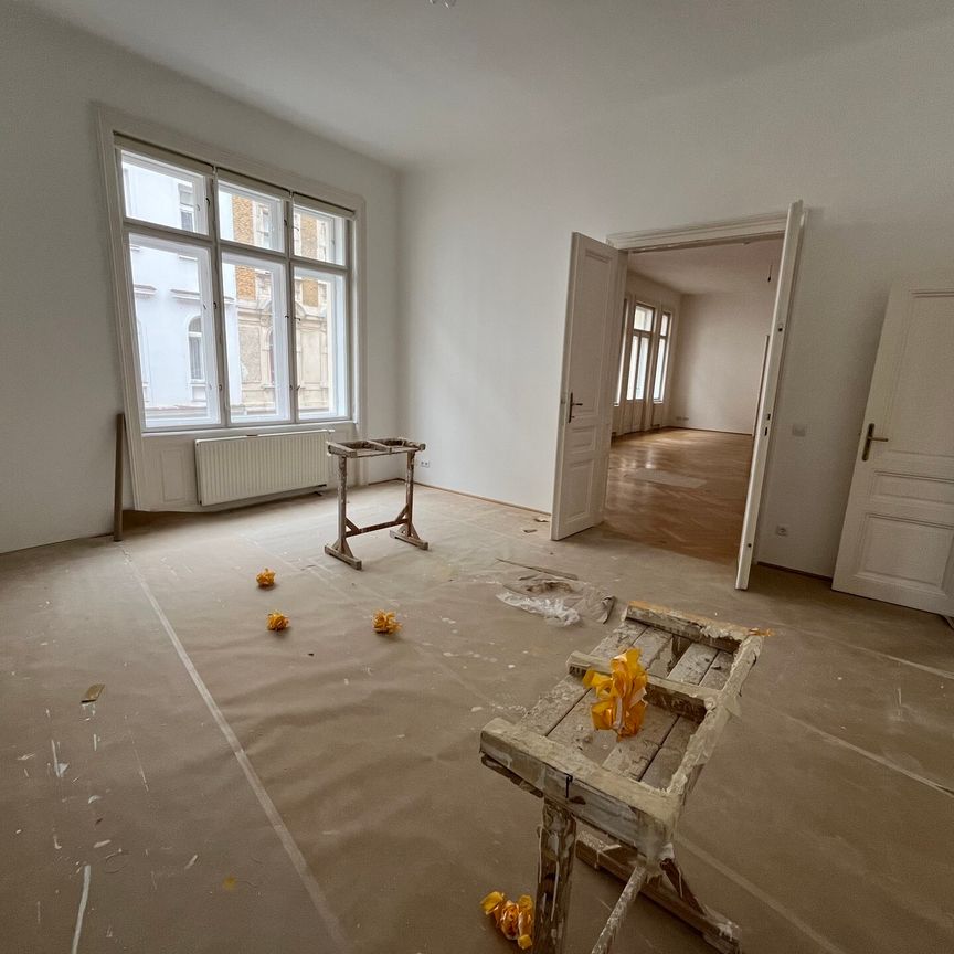 Prachtvolle 6-Zimmer-Altbauwohnung nahe Rochusmarkt - unbefristet zu mieten in 1030 Wien - Foto 1