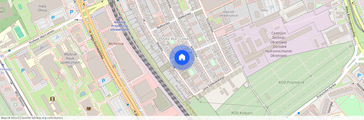 ul. Pucka, Przymorze Małe, Gdańsk, pomorskie