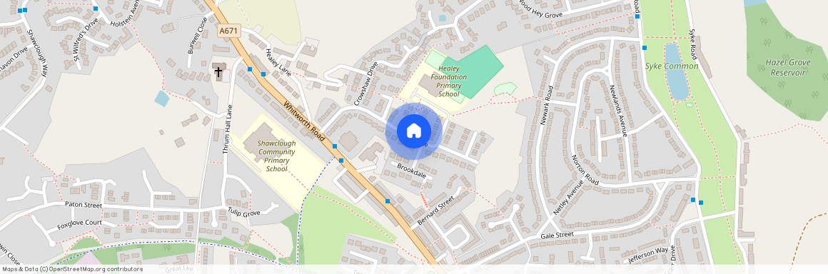 Brookdale, Rochdale, Greater Manchester, OL12