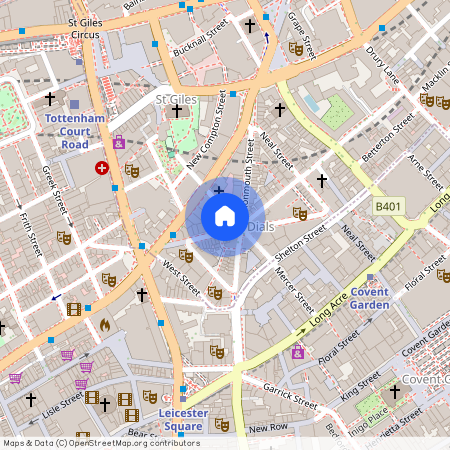 Mercer St, London WC2H 9QS