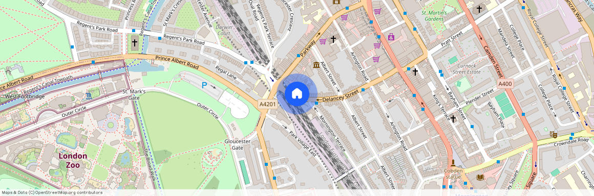 Delancey Street, Camden, London, NW1