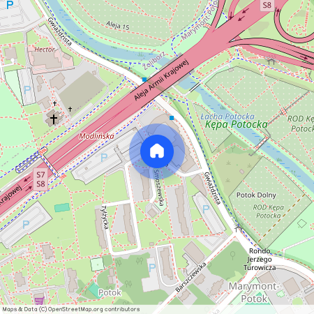 ul. Tylżycka, Marymont-Potok, Żoliborz, Warszawa, mazowieckie