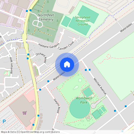 Waterdales, Northfleet, Gravesend, Kent, DA11