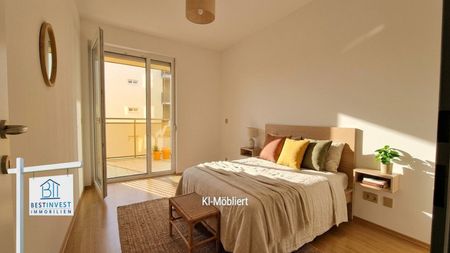 Große Terrasse, 2-Zimmer-Wohnung mit Garage - Foto 3