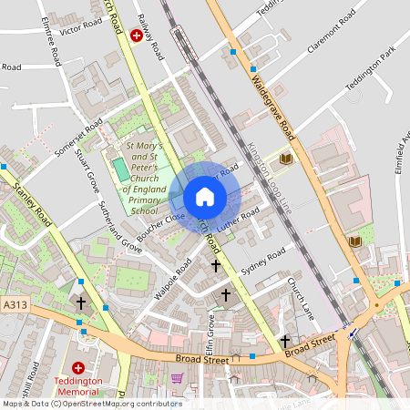 Church Road, Teddington, TW11, London