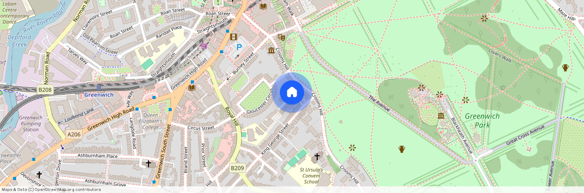 Crooms Hill Grove, London