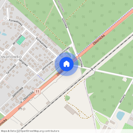 KOWANÓWKO, Dąbrówka Leśna, Oborniki, obornicki, wielkopolskie